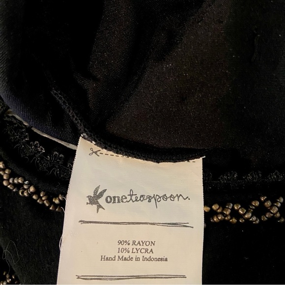 ONE TEASPOON Goldrush Sequin Beaded Open Back Bodysuit - Picture 5 of 10